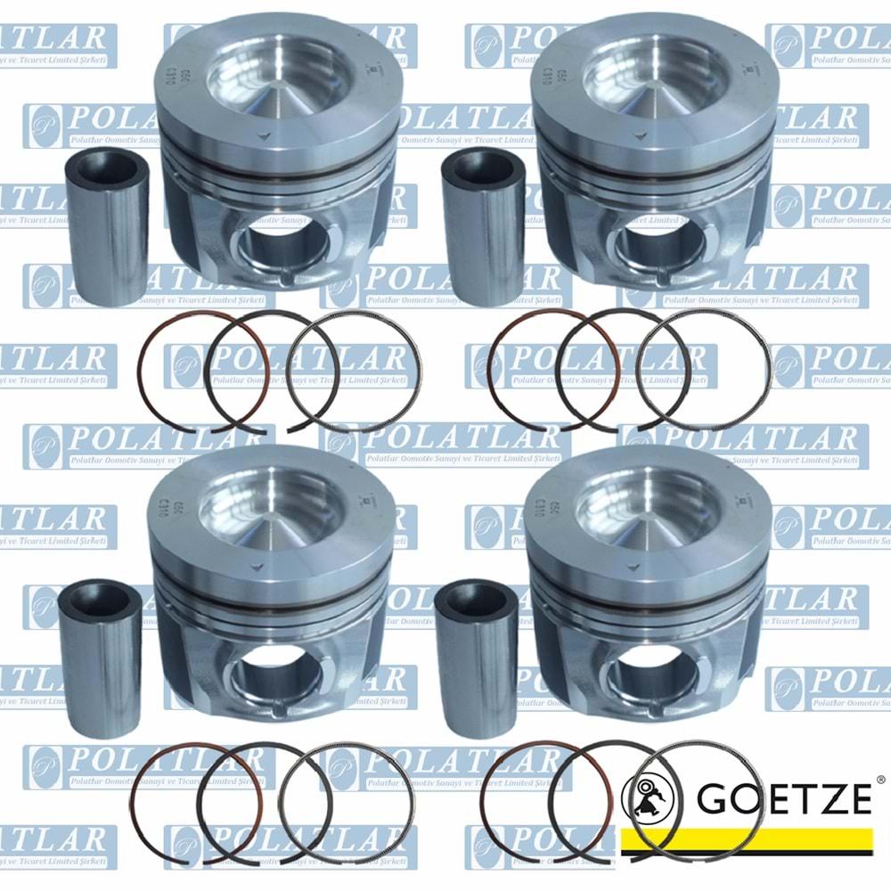 ISUZU D-MAX E5 MOTOR 4JJ1 PİSTON SEGMANLI TK (STD)