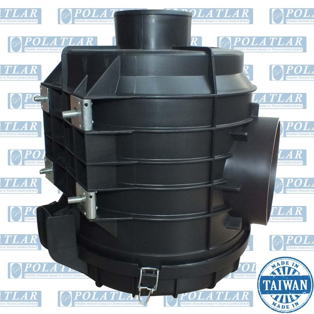 ISUZU NPR 71/NQR HAVA FİLTRE KOMPLE GÖVDE YM (FİLTRE KAPAK 26 CM)