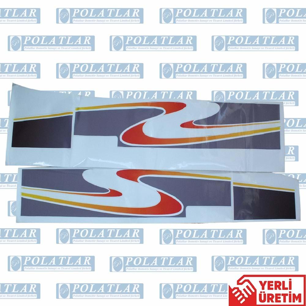 İVECO 65-9 KAPI ÇIKARTMA TAKIM (DECAL)