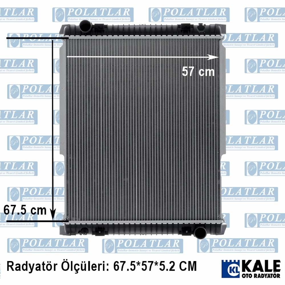 EUROCARGO MOTOR 6CYL RADYATÖR KOMPLE ML 180 E 30 4815
