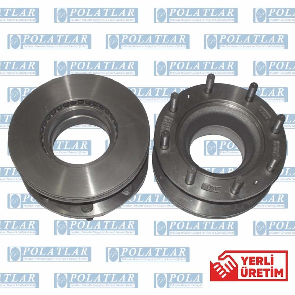 İVECO EUROBUS FREN DİSKİ AYNASI ÖN 8 BİJON 7182682