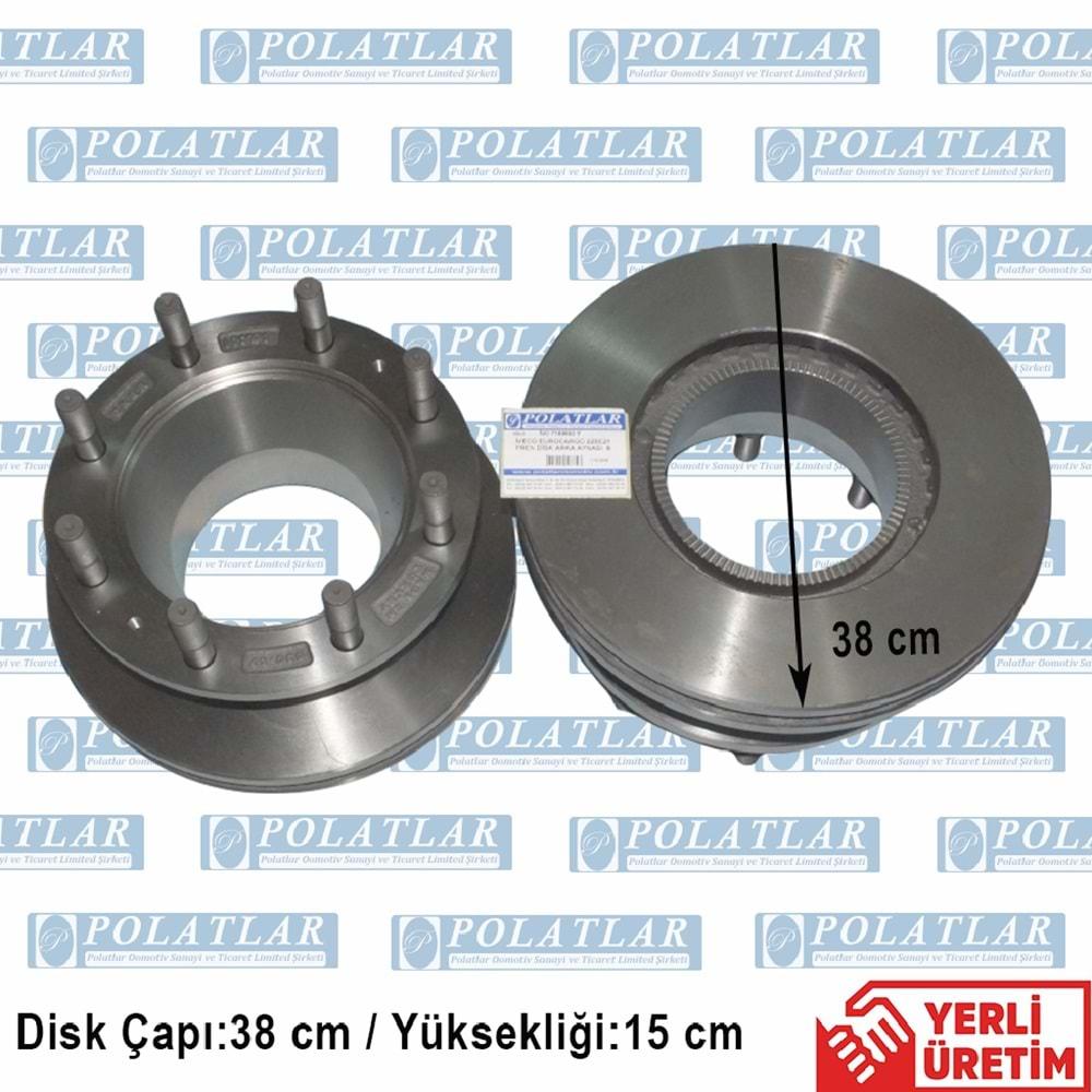 İVECO EUROCARGO 220E21 FREN DİSKİ AYNASI ARKA (38*15 CM)