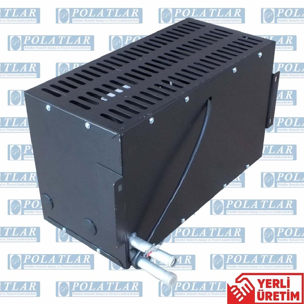 TEMSA PRESTİJ E5 KOLTUK ALTI KALORİFER 12V (ÇİFTLİ) (40x20x24) ALTTAN BORULU