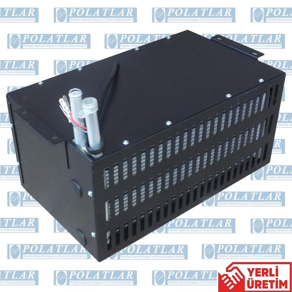 TEMSA PRESTİJ E5 KOLTUK ALTI KALORİFER 12V (ÇİFTLİ) (40x20x24) ALTTAN BORULU