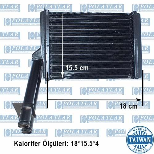 ISUZU NPR 59 KALORİFER ISITICI PETEK (ALÜMİNYUM)(18*15.5*4 CM)